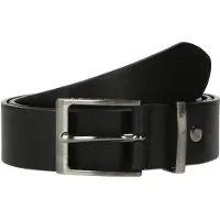 Les deux Cinturón 'Walker' negro / plata