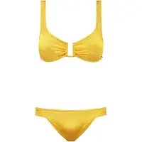Shiwi Ladies Chloe Bikini Set Ultra Shine Shiny Yellow Talla: 38 | Bikinis Outlet | Mujer | Amarillo