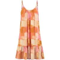 Shiwi Ibiza Dress Block Palm Iced Strawberry Pink Talla: XL | Mini Vestidos Outlet | Mujer | Rosa