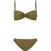 Shiwi Ladies Zoe Bikini Set Cyprus Structure Forest Green Cyprus Talla: 40 | Bikinis Outlet | Mujer | Verde