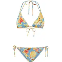 Shiwi Bikini 'Liz' azul oscuro / amarillo / naranja claro / rojo