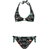 Shiwi Bikini 'Caro' verde / jade / naranja / negro