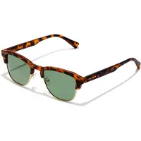Hawkers Gafas de sol 'New Classic' caramelo / marrón oscuro / oro / verde