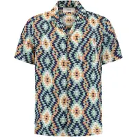 Shiwi Mayan Geo Shirt Light Moss Green Talla: M | Camisas Casuales Outlet | Hombre | Verde