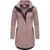 Ragwear Sudadera con cremallera 'Letrice' ciruela