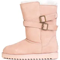 Gooce Botas de nieve rosa