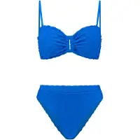 Shiwi Zoe Bikini Set Check Structure Electric Blue Check Talla: 34 | Bikinis Outlet | Mujer | Azul