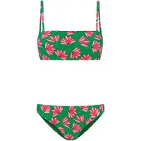 Shiwi Ladies Lola Bikini Set Beach Blossom Tropic Green Blossom Talla: 38 | Bikinis Outlet | Mujer | Verde