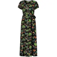 Shiwi Brazil Dress Jaipur Palm Black Talla: XS | Blusón Outlet | Mujer | Negro