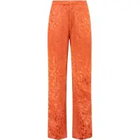 Shiwi Ladies Milano Trousers Forest Jaquard Rust Orange Talla: XS | Pantalones Outlet | Mujer | Marrón