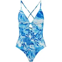Shiwi Ladies Rowy Swimsuit Greek Scenery Blue Greek Scenery Talla: 34 | Bañadores Outlet | Mujer | Azul