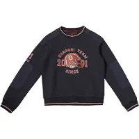 KOROSHI Sudadera navy / rojo