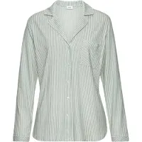 s.Oliver Camiseta para dormir verde / blanco