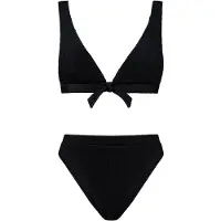 Shiwi Teddy Bikini Set Malta Structure Black Malta Structure Talla: 34 | Bikinis Outlet | Mujer | Negro