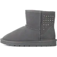 Gooce Botas 'Suri' grafito / plata