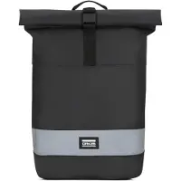 OAK25 Mochila 'Everyday Rolltop Bike' gris / negro
