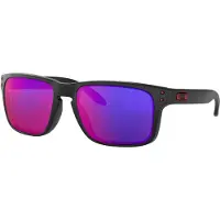 Oakley Gafas de sol deportivas 'HOLBROOK' lila oscuro / rosa oscuro / negro