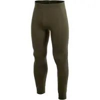 Woolpower - Long John 400 - Ropa interior merino size 3XL, gris/oliva