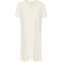 Cream Vestido blanco