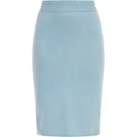 MO Falda azul claro