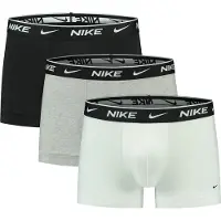 Nike Boxer EVERYDAY COTTON STRETCH X3 hombre - Negro - EU XS