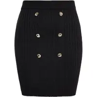 NAEMI Falda oro / negro