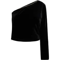 Faina Top 'Nally' negro