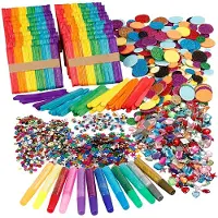 Creative toys Kit De Manualidades ``glitter & Wood Sticks Mega`` (97435)
