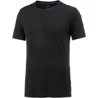 Icebreaker - Anatomica S/S Crewe - Ropa interior merino size XXL, negro