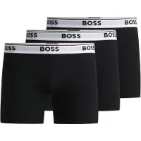 BOSS Calzoncillo boxer 'Power' gris claro / negro / blanco
