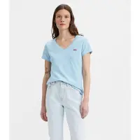 Levi's Perfect Vneck Omphalodes Cotton Talla: S | Camisetas de Seda Outlet | Mujer