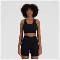 New Balance Nb Sleek Medium Support Pocket Black Talla: XS | Sujetadores Deportivos Outlet | Mujer | Negro