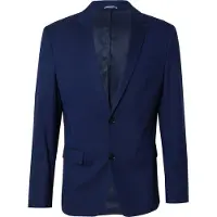 Calvin Klein Chaqueta tipo saco para negocios azul oscuro