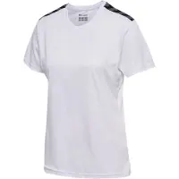 Hummel Camiseta funcional 'Authentic' negro / blanco