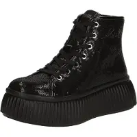 Karl Lagerfeld Botines con cordones negro