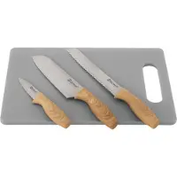 Outwell Juego De Cuchillos Caldas Con Tabla De Cortar