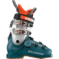Salomon - Botas de esquí para hombre - Shift Alpha Boa 120 Dragonfly/Silver Met/Orange Tiger de Aluminio - Talla 44-45 - Azul