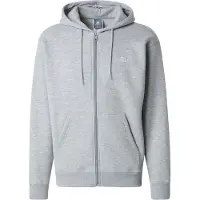 New Balance Sudadera con cremallera 'Essentials' gris moteado / blanco