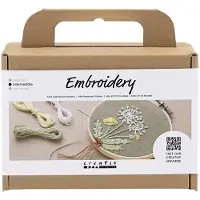 Creativ Company Kit De Bordado Intermedio