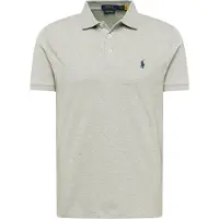 Ralph Lauren para hombre. 710941439004 Polo de piqué elástico Custom Slim Fit gris (XL), Casual, Algodón, Manga corta, Polo Ralph Laure