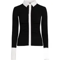 Karl Lagerfeld Longsleeve Polo Top Black Talla: S | Manga Larga Outlet | Mujer | Negro