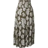 White Stuff Phoebe Jacquard Maxi Skirt Green Multi Talla: 8 | Faldas Maxi Outlet | Mujer | Verde