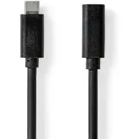 Nedis Ccgb64010bk20 Cable Usb 3.2 Gen 1 Usb-c M-usb-c H 4k A 5 Gb/s Niquelado 2 M 60hz