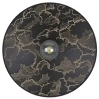 Market Set Aplique Gatsby kumo negro Ø 40 cm
