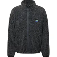 American vintage Chaqueta polar 'HOKTOWN' gris oscuro