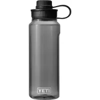 Yeti Yonder Water Bottle 34oz Tether Cap, Charcoal Grey, botella con tapón de rosca, 1L