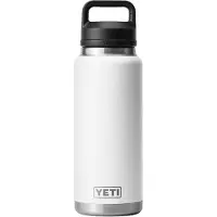 Yeti Coolers - Rambler Bottle Chug Cap - Botella térmica size 769 ml, blanco/gris