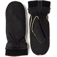 Hestra - Women's Nora Chamois Mitt - Guantes size 7, negro