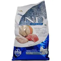 Farmina N&D Ocean Dog Salmon, Bacalao y Melón para perros adultos de raza pequeña - Alimento seco - 7 kg