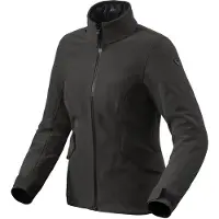 REV'IT! Chaqueta de tela Rosier H2O para mujer Negro 36 mujeres
